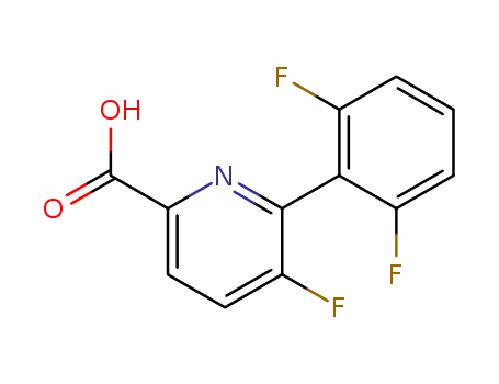 6-(2,6-difluorophenyl)-5-fluoropicolinic acid