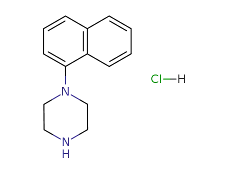 Molecular Structure of 104113-71-5 (1-(1-NAPHTHYL)PIPERAZINE HYDROCHLORIDE)