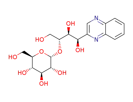 2-[(1'R,2'S,3'R)-3'-(α-D-glucopyranosyloxy)-1',2',4'-trihydroxybutyl]quinoxaline