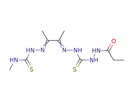 Molecular Structure of 1208998-91-7 (C<sub>10</sub>H<sub>19</sub>N<sub>7</sub>OS<sub>2</sub>)
