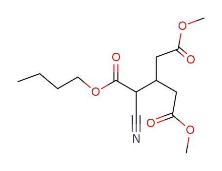 2-<Cyan-butyloxycarbonyl-methyl>-glutarsaeure-dimethylester