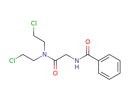 Benzamide,N-[2-[bis(2-chloroethyl)amino]-2-oxoethyl]- cas  3183-26-4