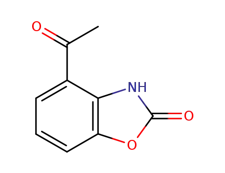 Molecular Structure of 70735-79-4 (4-Acetyl-2-benzoxazolinone)