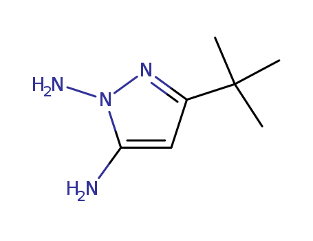 1H-Pyrazole-1,5-diamine, 3-(1,1-dimethylethyl)-