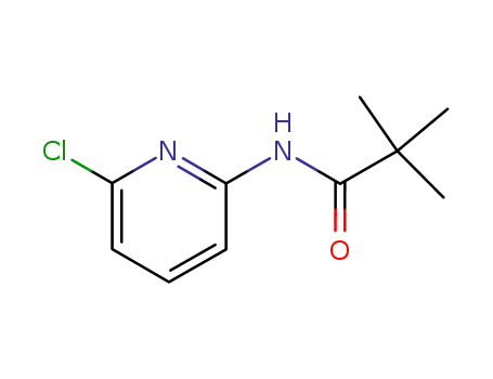 Molecular Structure of 86847-84-9 (N-(6-CHLORO-PYRIDIN-2-YL)-2,2-DIMETHYL-PROPIONAMIDE)