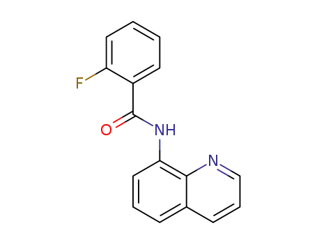 2-fluoro-N-(8-quinolinyl)benzamide