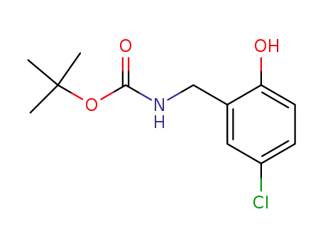 Tert-butyl 5-chloro-2-hydroxybenzylcarbamate