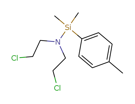 N-(p-tolyldimethylsilyl)-N,N-bis(2-chloroethyl)amine