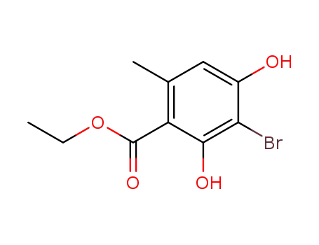 ethyl 3-bromo-2,4-dihydroxy-6-methylbenzoate