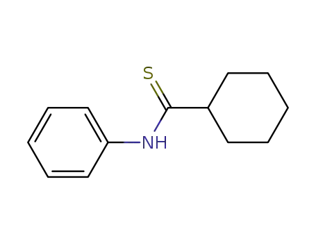 Molecular Structure of 53300-46-2 (N-(cyclohexylthiocarbonyl)aniline)