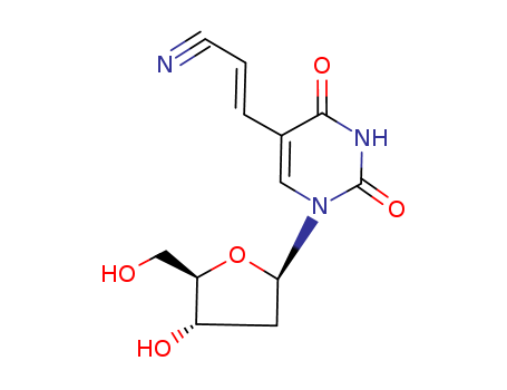 5-(2-cyanoethenyl)-2'-deoxy-(E)uridine