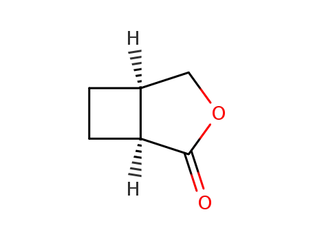 (+/-)-cis-3-oxabicyclo<3.2.0>heptan-2-one