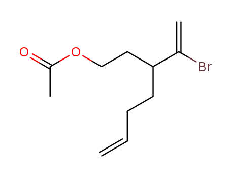 Acetic acid 3-(1-bromo-vinyl)-hept-6-enyl ester