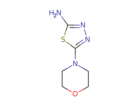 Best price/ 5-Morpholin-4-yl-1,3,4-thiadiazol-2-amine, 95%  CAS NO.71125-44-5