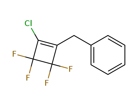 Benzene, [(2-chloro-3,3,4,4-tetrafluoro-1-cyclobuten-1-yl)methyl]-