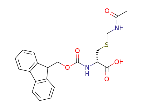 Molecular Structure of 168300-88-7 (FMOC-D-CYS(ACM)-OH)