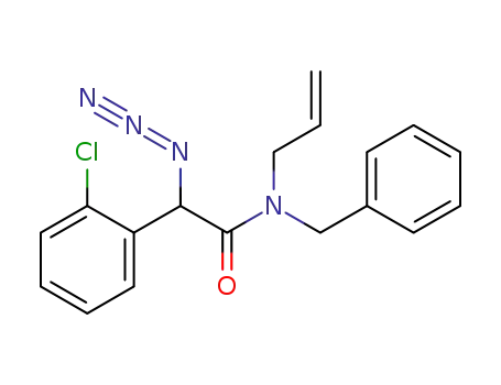 N-allyl-2-azido-N-benzyl-2-(2-chlorophenyl)acetamide