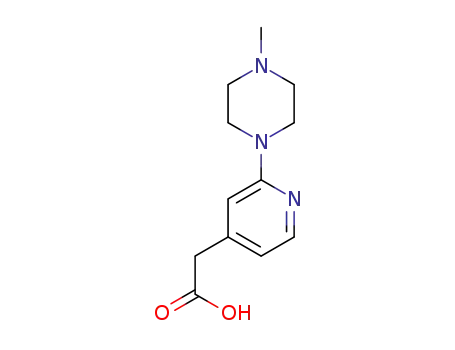 2-(2-(4-methylpiperazin-1-yl)pyridin-4-yl)acetic acid