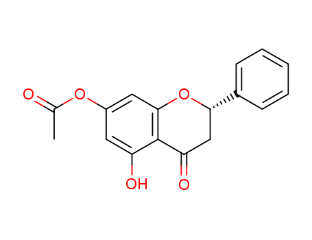 4H-1-Benzopyran-4-one,7-(acetyloxy)-2,3-dihydro-5-hydroxy-2-phenyl-, (S)- (9CI)