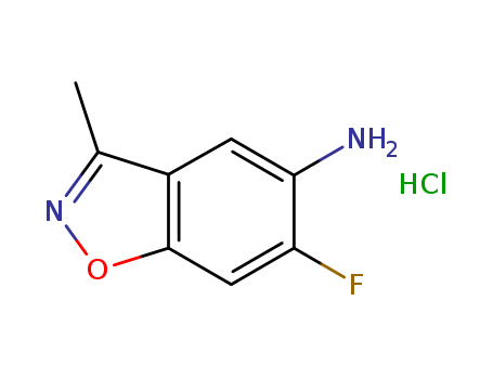 6-Fluoro-3-methylbenzo[d]isoxazol-5-amine hydrochloride