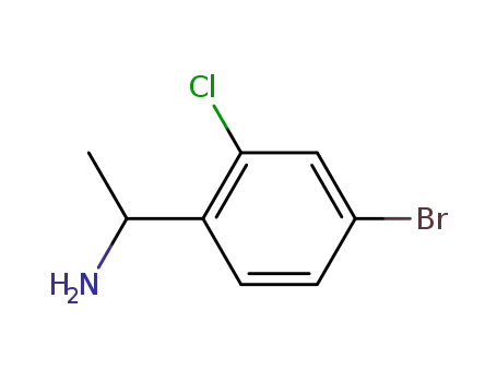 1-(4-bromo-2-chlorophenyl)ethan-1-amine