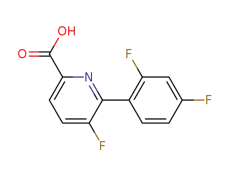 6-(2,4-difluorophenyl)-5-fiuoropicolinic acid