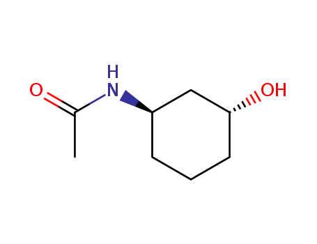 (+/-)-<i>N</i>-(<i>trans</i>-3-hydroxy-cyclohexyl)-acetamide