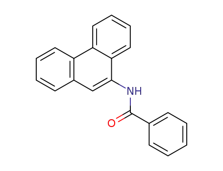 Molecular Structure of 81593-08-0 (Benzamide, N-9-phenanthrenyl-)