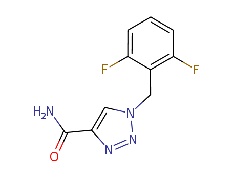 1H-1,2,3-Triazole-4-carboxamide,1-[(2,6-difluorophenyl)methyl]-
