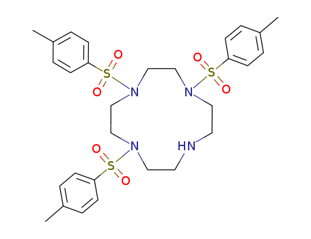 1,4,7-tris[(4-methylphenyl)sulfonyl]-1,4,7,10-Tetraazacyclod...