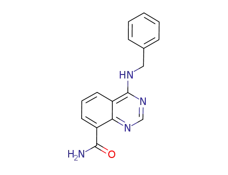 4-benzylamino-quinazoline-8-carboxamide