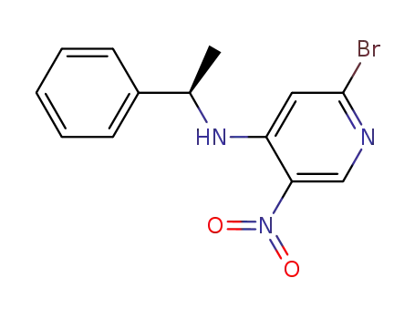 ((1R)-1-phenylethyl)(2-bromo-5-nitro(4-pyridyl))amine