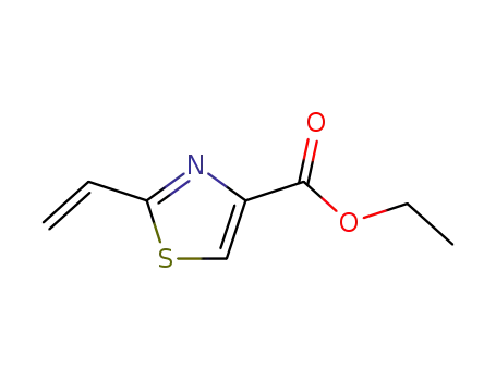 Molecular Structure of 78502-91-7 (4-Thiazolecarboxylicacid,2-ethenyl-,ethylester(9CI))