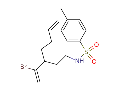 Benzenesulfonamide, N-[3-(1-bromoethenyl)-6-heptenyl]-4-methyl-