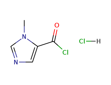 1-Methyl-1H-imidazole-5-carbonyl chloride hydrochloride,343569-06-2