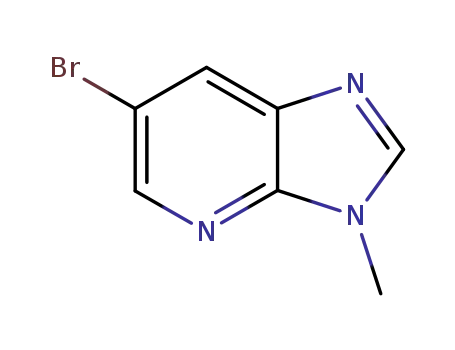 Molecular Structure of 37805-78-0 (6-BROMO-3-METHYL-3H-IMIDAZO[4,5-B]PYRIDINE)