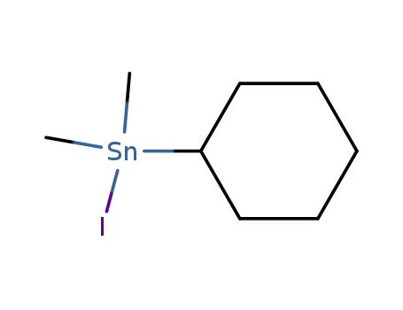 (CH<sub>3</sub>)2Sn(cyclo-C<sub>6</sub>H<sub>11</sub>)I