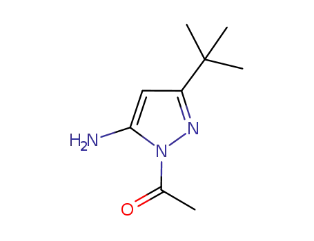 1-(5-amino-3-(tert-butyl)-1H-pyrazol-1-yl)ethanone
