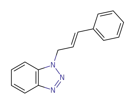 Molecular Structure of 171193-30-9 (1-(γ-phenylallyl)benzotriazole)