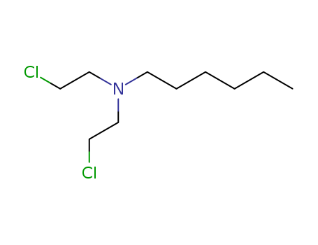N,N-bis(2-chloroethyl)hexan-1-amine