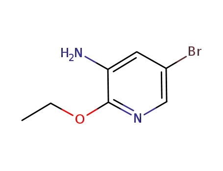 Molecular Structure of 886373-00-8 (5-Bromo-2-ethoxypyridin-3-amine)