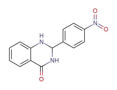 4(1H)-Quinazolinone, 2,3-dihydro-2-(4-nitrophenyl)-