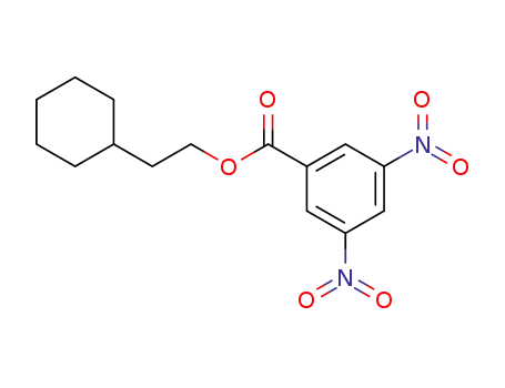 3,5-dinitro-benzoic acid-(2-cyclohexyl-ethyl ester)