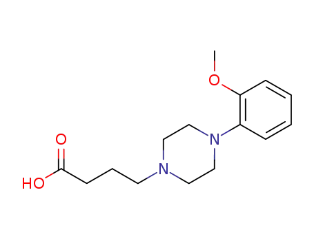 1-Piperazinebutanoic acid, 4-(2-methoxyphenyl)-