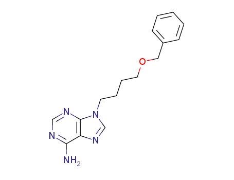 9H-Purin-6-amine, 9-[4-(phenylmethoxy)butyl]-