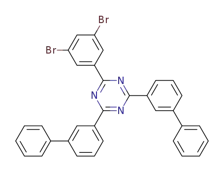 2,4-bis({[1,1'-biphenyl]-3-yl})-6-(3,5-dibromophenyl)-1,3,5-triazine