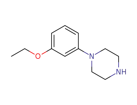 Molecular Structure of 89989-06-0 (1-(3-Ethoxyphenyl)-piperazine dihydrochloride)