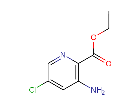 3-Amino-5-chloro-2-pyridinecarboxylic acid ethyl ester