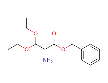 Molecular Structure of 64995-10-4 (Serine, 3-ethoxy-O-ethyl-, phenylmethyl ester)