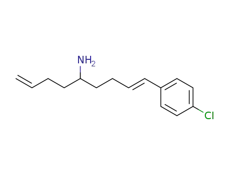 (E)-1-but-3-enyl-5-(4-chlorophenyl)-pent-4-enylamine